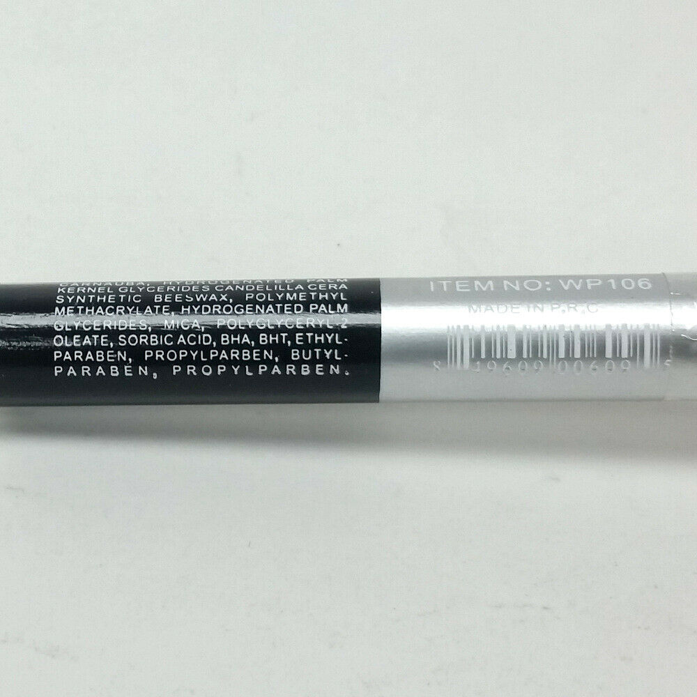 Santee Double Color Jumbo Eyeliner Black & Silver 4.3 g with Sharpener on Top