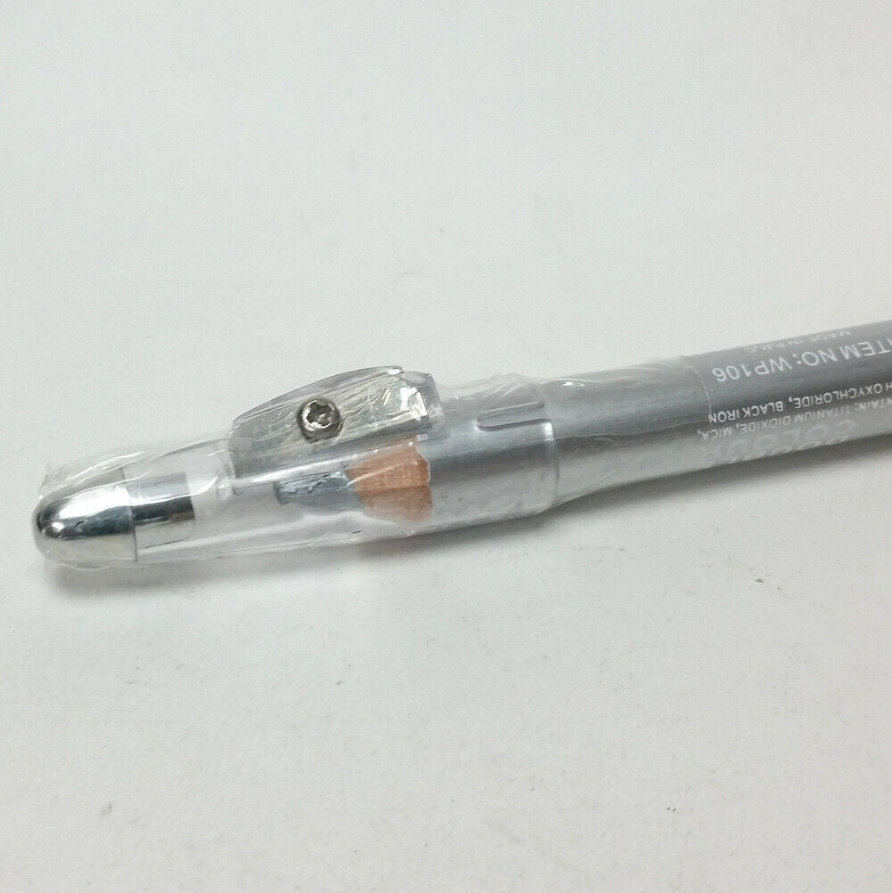 Santee Double Color Jumbo Eyeliner Black & Silver 4.3 g with Sharpener on Top