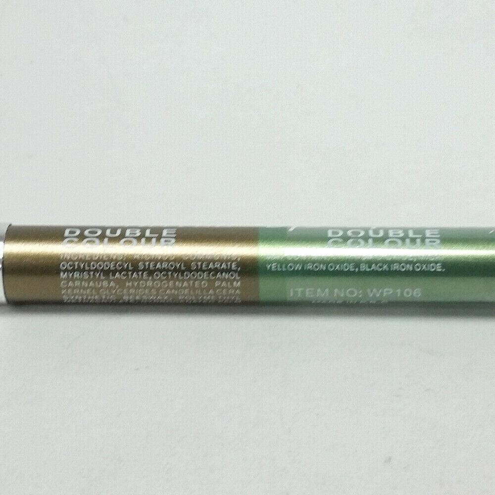 Santee Double Color Jumbo Eyeliner Bronze & Green 4.3 g with Sharpener on Top #03