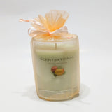 Scentsational Natural Soy Candle 11oz With Organza Gift Bag - Mango Tango