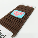 Scunci No Damage Hair Ties Elastic Ponytail 32 Pcs Brown Ponytailers Medium Hold