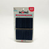 Scunci No Damage Ponytailers Elastic Hair Ties 60 Pcs Medium Hold All Black