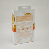 Skin 2.0 Vitamin C & Collagen Sheet Masks Brightens & Rejuvenates Dull Skin 5Pcs