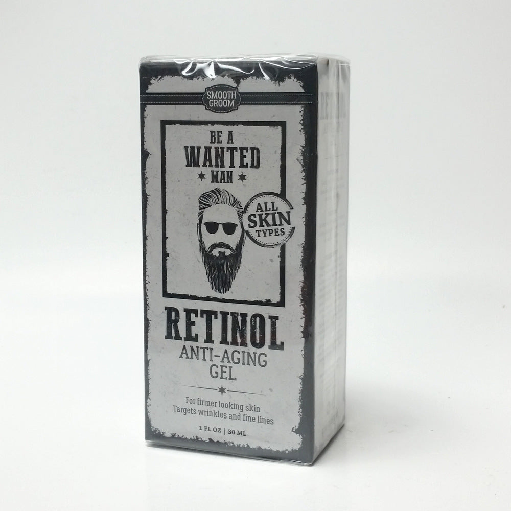 Smooth Groom Retinol Anti-Aging Gel 1 oz Wrinkles Hyaluronic Acid All Skin Types