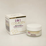 Spa Cosmetics 2 in 1 Collagen Multi-Action Cream & Serum with Dead Sea Minerals