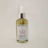 Spa Cove Illuminate Hemp Body Oil Blended with Rosewater Lily Oil 4 fl oz 188 mL