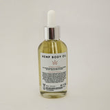 Spa Cove Illuminate Hemp Body Oil Blended with Rosewater Lily Oil 4 fl oz 188 mL