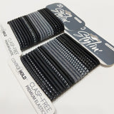 Stylin Elastic Ponytail Hair Ties 20 Pcs Ponytailers Clasp-Free Premium Lot of 2