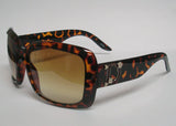 Women's Sunglasses Tortoise Frame Amber Lens P0340