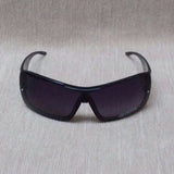 K6419TS teddy bear children sunglasses black frame smoke lens