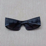 K6419TS teddy bear children sunglasses black frame smoke lens