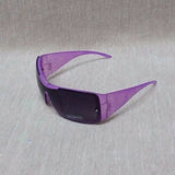 K6419TS teddy bear children sunglasses girls purple frame smoke lens