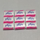 Venus Bar Soap - Pink - 5.3 oz each - Lot of 9 Bar Soap