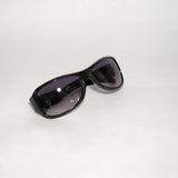 Women Fashion Sunglasses Black Frame Smoke Lens With Rhinestones DG1612