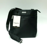 Baggallini Black Crossbody Bag Purse Travel Nylon Water Resistant MCR389B0001