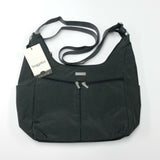Baggallini Gray Crossbody Purse Bag Travel Nylon Water Resistant MRG880B0021
