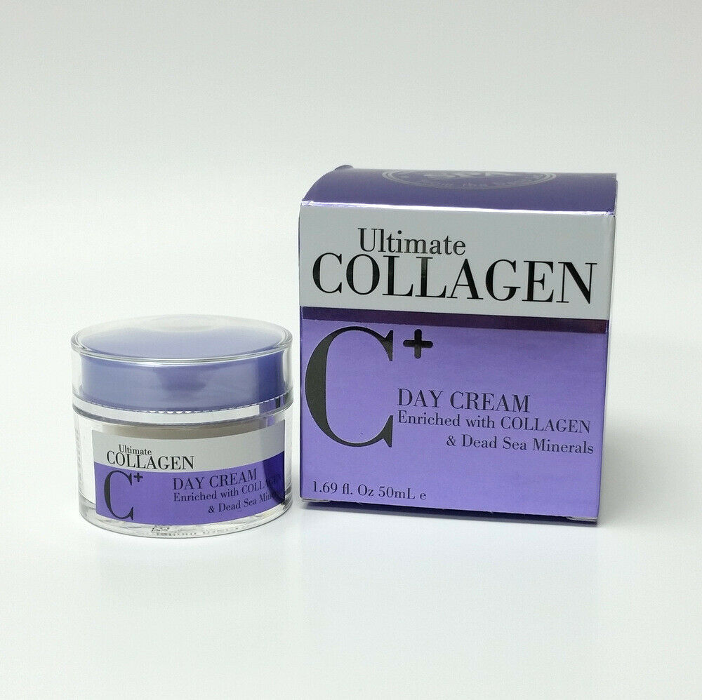 Spa Cosmetics Ultimate Collagen Day Cream with Dead Sea Minerals 1.69 oz