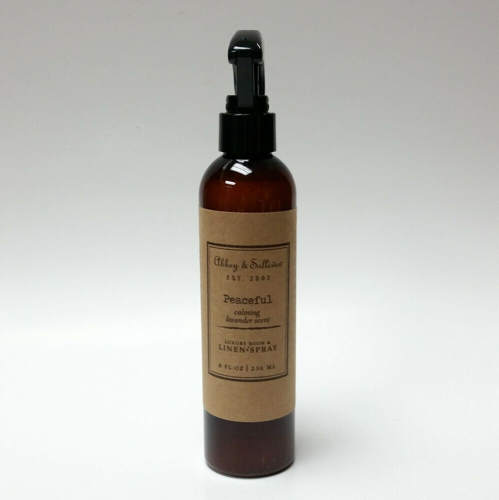 Abbey & Sullivan Peaceful Room & Linen Spray 8 oz Calming Lavender Scent