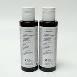 Lot of 2 Korres Shampoo Almond & Linseed 1.35 oz / 40 mL Each Dry Damaged Hair