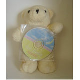 Healing Garden Zzztheraphy Small Teddy Bear for Baby Featuring 3 Calming Lullabies