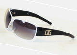 Fashion Sunglasses Black and white Frame Gradient Lens DG7119